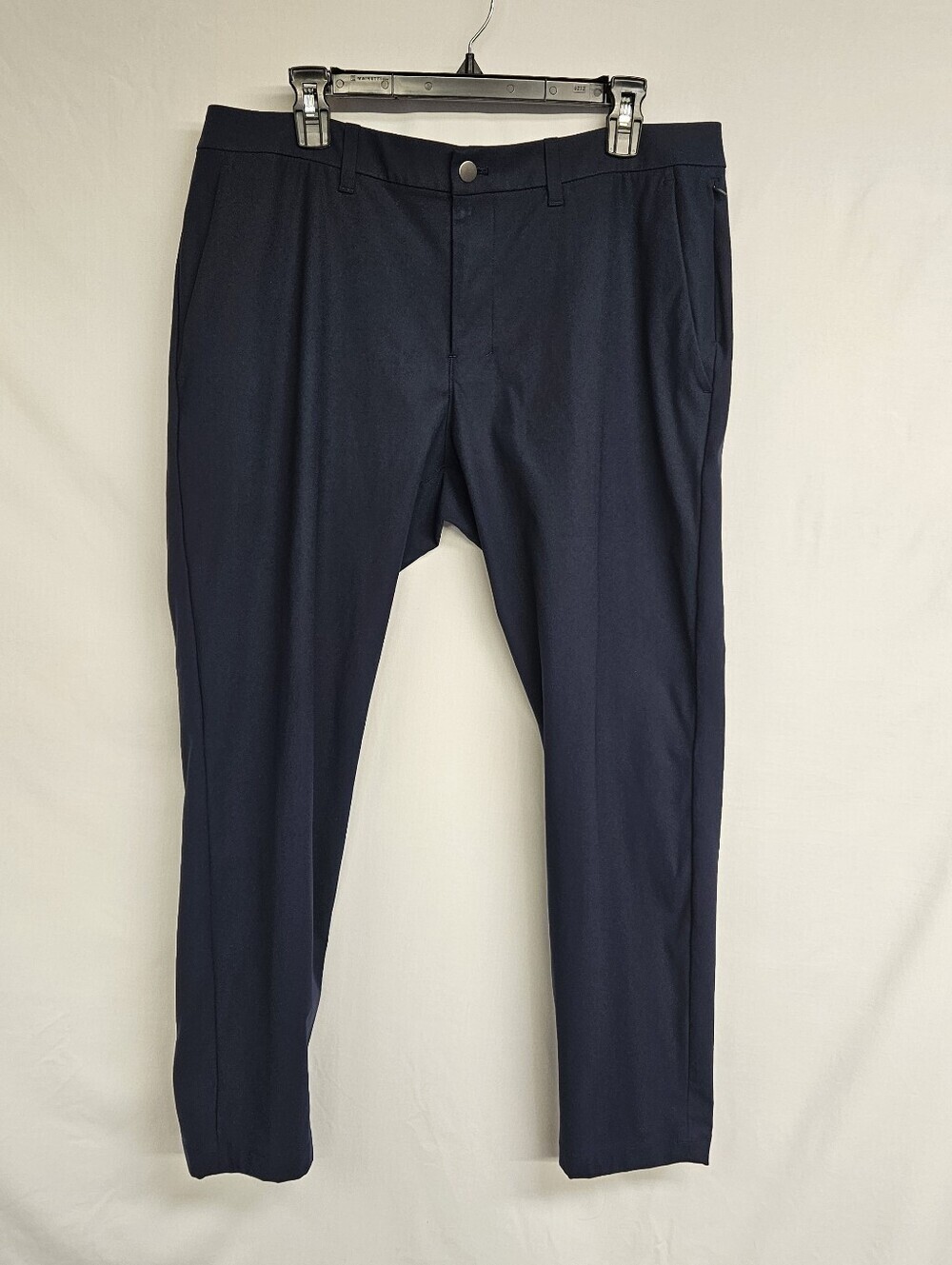 Lululemon Commission Pant Men's 35 Blue Slim Warpstreme 34
